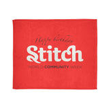 Stitch World Community Week Banner Blanket 🇺🇸