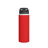 Red 'Stitch' Drink Bottle
