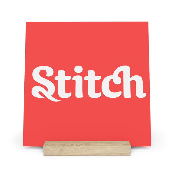 Stitch Sign and Stand 🇬🇧