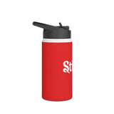 Red 'Stitch' Drink Bottle