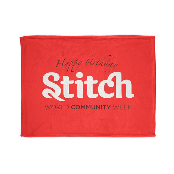 Stitch World Community Week Banner Blanket 🇦🇺