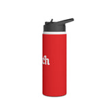 Red 'Stitch' Drink Bottle