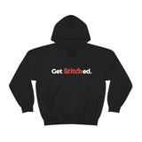Unisex 'Get Stitched' Hooded Sweatshirt 🇺🇸